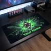 Borussia Mönchengladbach Individuelles Großes Mauspade, Personalisierter Namens-Textdruck, Fußball-Logo Rutschfeste Schreibtischmatte Gaming-Geschenk