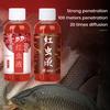60ml Fish Enhancer Liquid High Concentration Stimulate Taste Safe Ingredients Strong Penetration Red Worm Liquid Bait Fish Enhancer Fishing Supplies