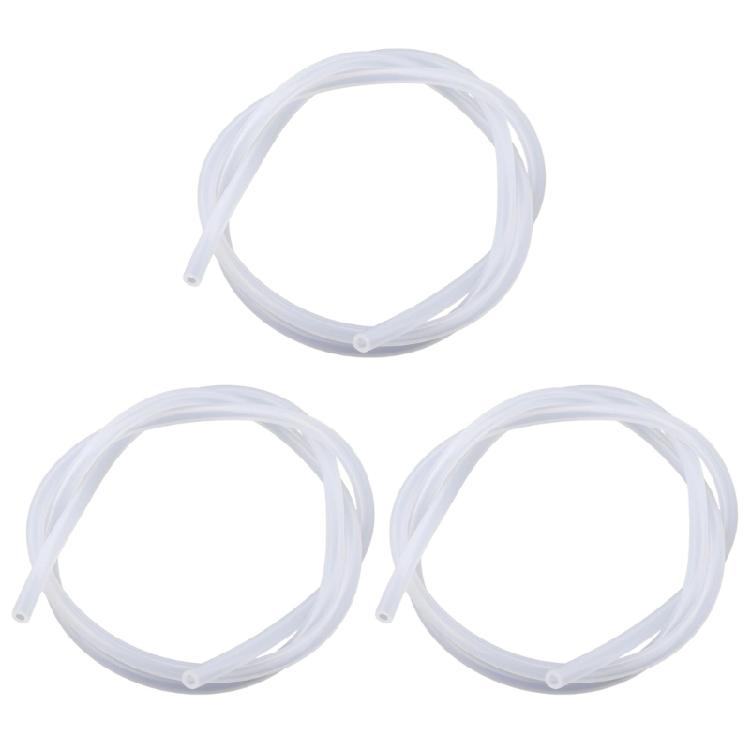 

Heat Resistant Flexible Water Tubing Transparent Silicone Hose For Beverage Equipment Coffee Maker Milk Frother 3X6MM