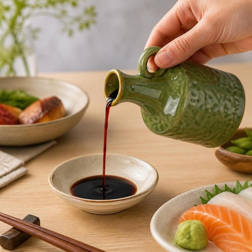 Sealed Oil Bottle Drip-Free Vinegar Bottle Versatile Soy Sauce Container Dining Table