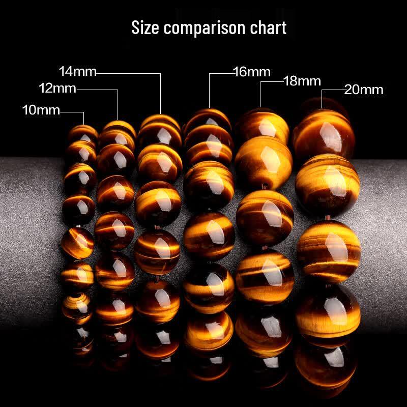 Shiyue Jewelry Luxury Lightning Pattern Yellow Tiger Eye Bracelet