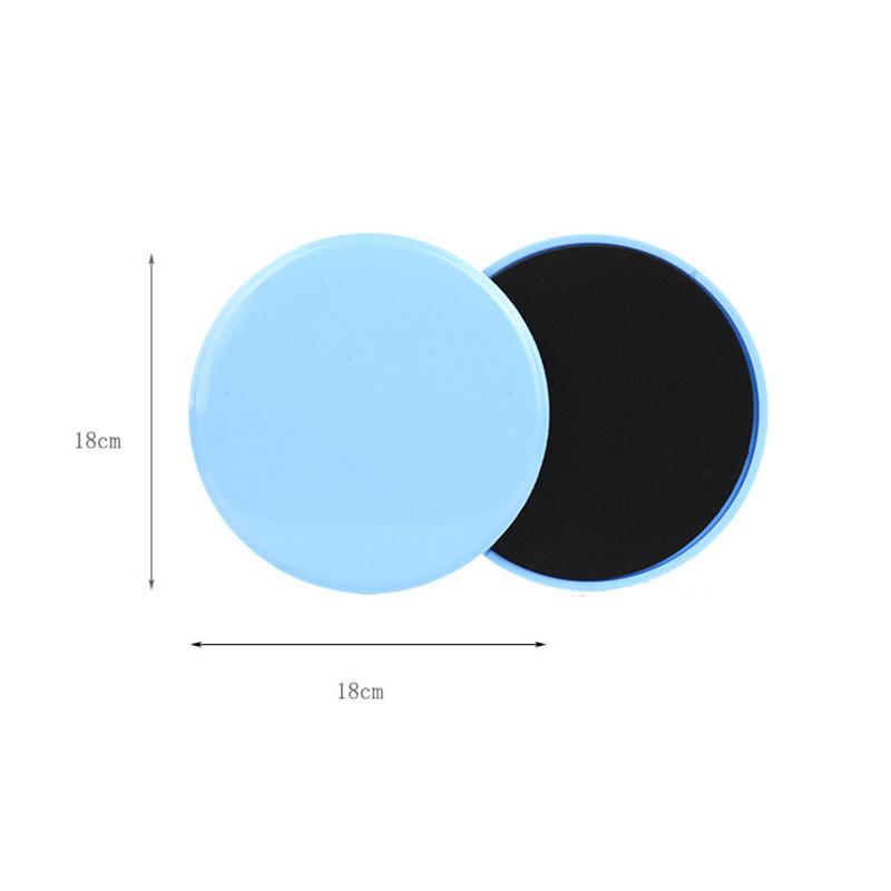 2Pcs Gliding Discs Slider Fitness Disc Exercise Sliding Plate Abdominal Core Muscle Training Yoga Sliding Disc Fitness Equipment