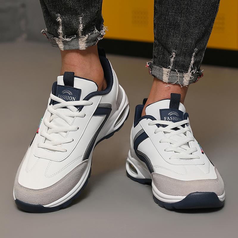 Men's High End Trendy Shoes Fashionable Comfortable Design Luxury Brand Thick Soled Shoes Comfortable Breathable Casual Sneakers