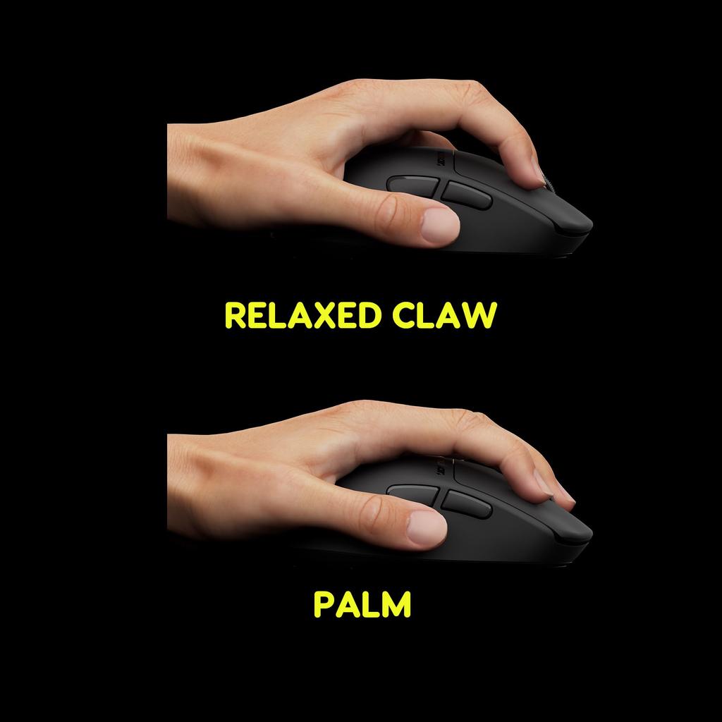 Pulsar Gaming Gears X3 LHD CrazyLight Kabellose Gaming-Maus 1ms 32000 DPI Optischer Schalter Flaggschiff-Sensor, Ultraleicht 43g, XS-1