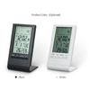 Mini Digital Thermometer Hygrometer Indoor Temperature Humidity Meter Gauge Clock Weather Station Forecast Max Min Value Display
