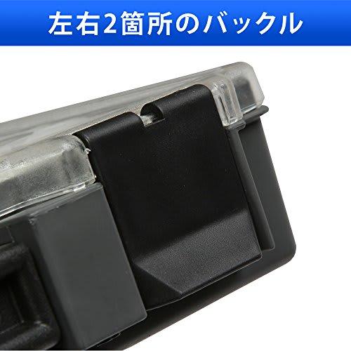Iris Ohyama Tool Box Accessory Storage Case Transparent Box Parts Separator PS-330 Gray
