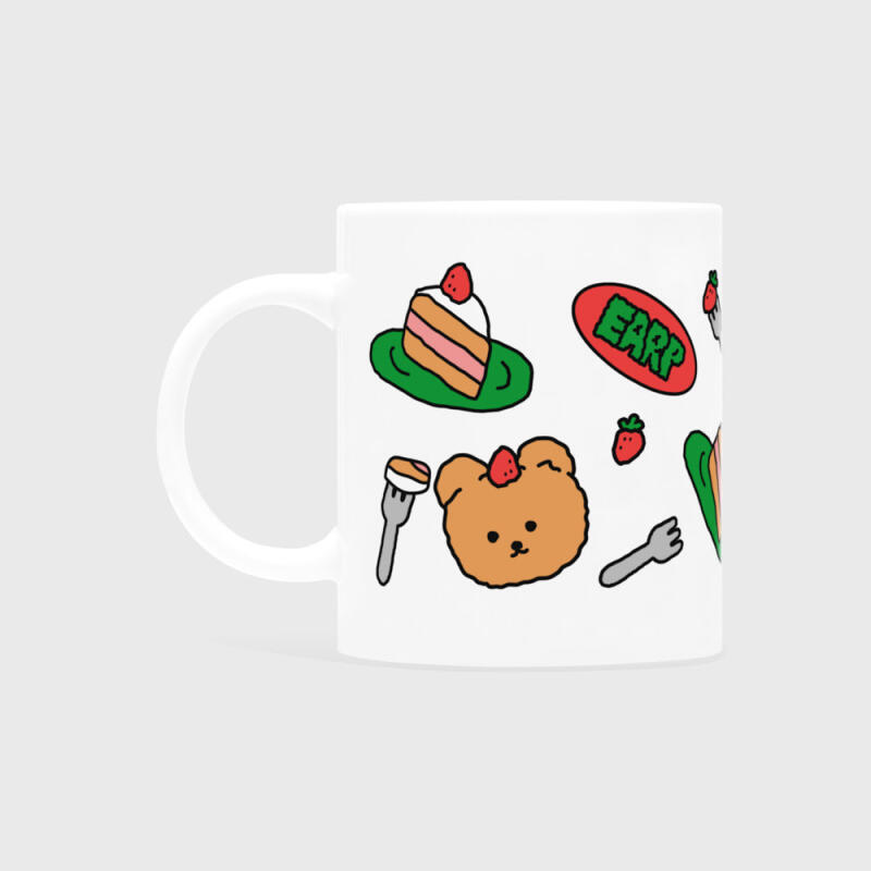 КЛУБНИЧНЫЙ ТОРТ КОВИ (кружка) mug