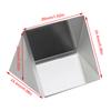 Optical Glass Triangular Prism Rainbow Maker for Photography Science Experiments Physics Teaching Light Spectrum Tool