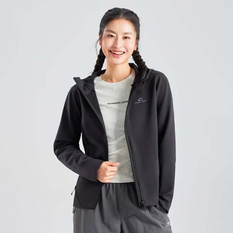 Pioneer Camp Women s Fleece-Lined Softshell Hiking Jacket S