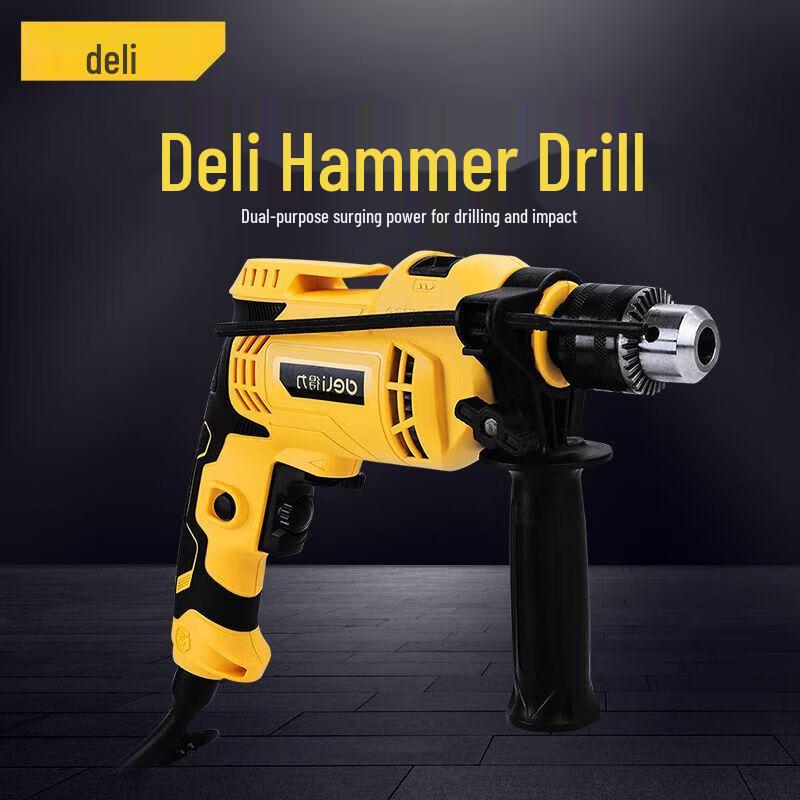 

Deli DL6284 Multifunction Electric Hammer Drill CN plug (adapter included)