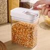 Plastic Sealed Jar Transparent Leakproof Moisture-Proof Kitchen Organizer Storage Box For Pasta Grain Snack Food Seasonings