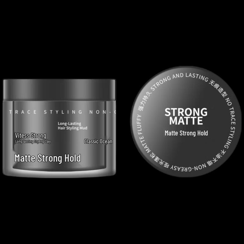 Vitres Men s Matte Strong Hold Hair Clay