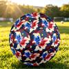 Pallone da Calcio Misura 5 Stampato France Football Resistente all'Usura Standard per Allenamento Adulti Regalo per Fan per Partite Sportive Indoor Outdoor