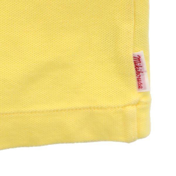 MIKIHOUSE Vyrobeno v Japonsku Výšivka loga na zádech Polokošile s krátkým rukávem LM Dámská Použitá