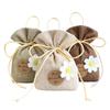 Scented Sachet: Home & Car Freshener with Small Flower Design