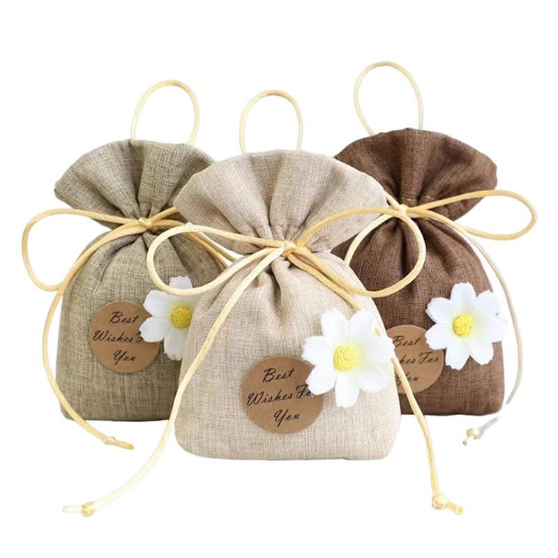 Scented Sachet: Home & Car Freshener with Small Flower Design