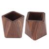 Cooking Utensil Container Smoothing Stable Large Capacity Simple Wooden Pen Holder for Kitchen Family