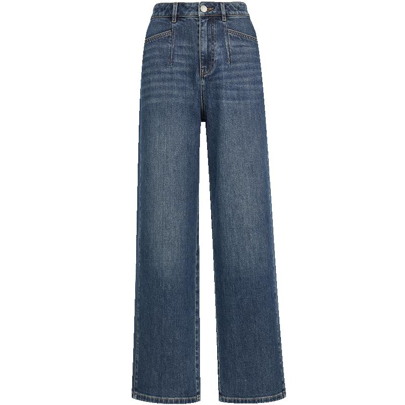 

VEROMODA Women s High-Waist Straight-Leg Jeans L