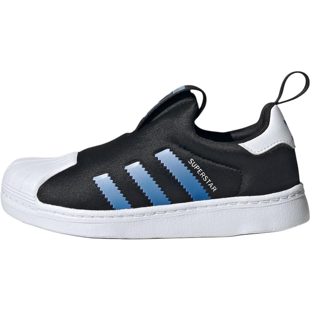 

Adidas Originals Superstar 360 Удобные Универсальные Низкие Детские Кеды для Скейтбординга Детские Кроссовки Черные KI8791 29