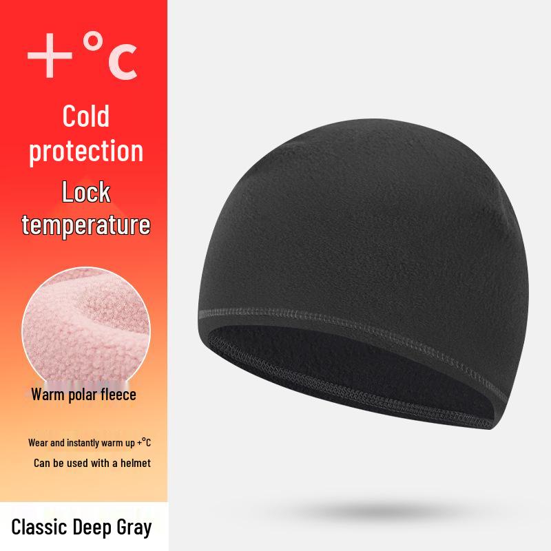 Thick Fleece Ear-Protective Winter Motorcycle Helmet Liner