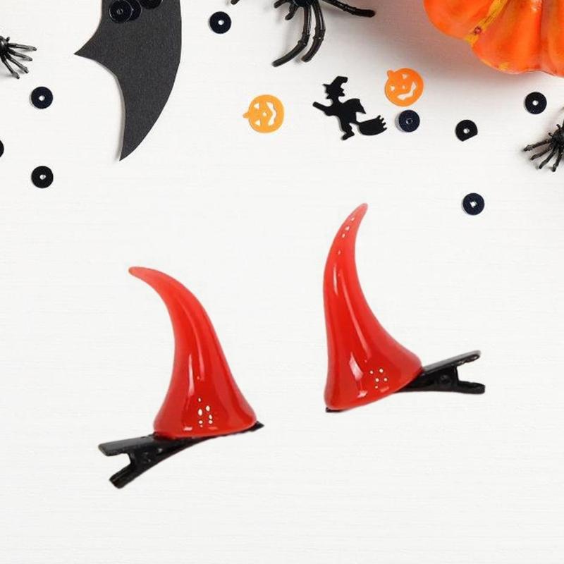 Devil Horns Headbands Personality Party Headpiece Halloween Children Headwear for Costume and Daily Wear