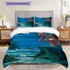 Mermaid Fantasy Set Bedding 1 Duvet Cover 2 Pillowcase Without Core Bedding Set Soft And Comfortable Duvet Cover And Pillowcase