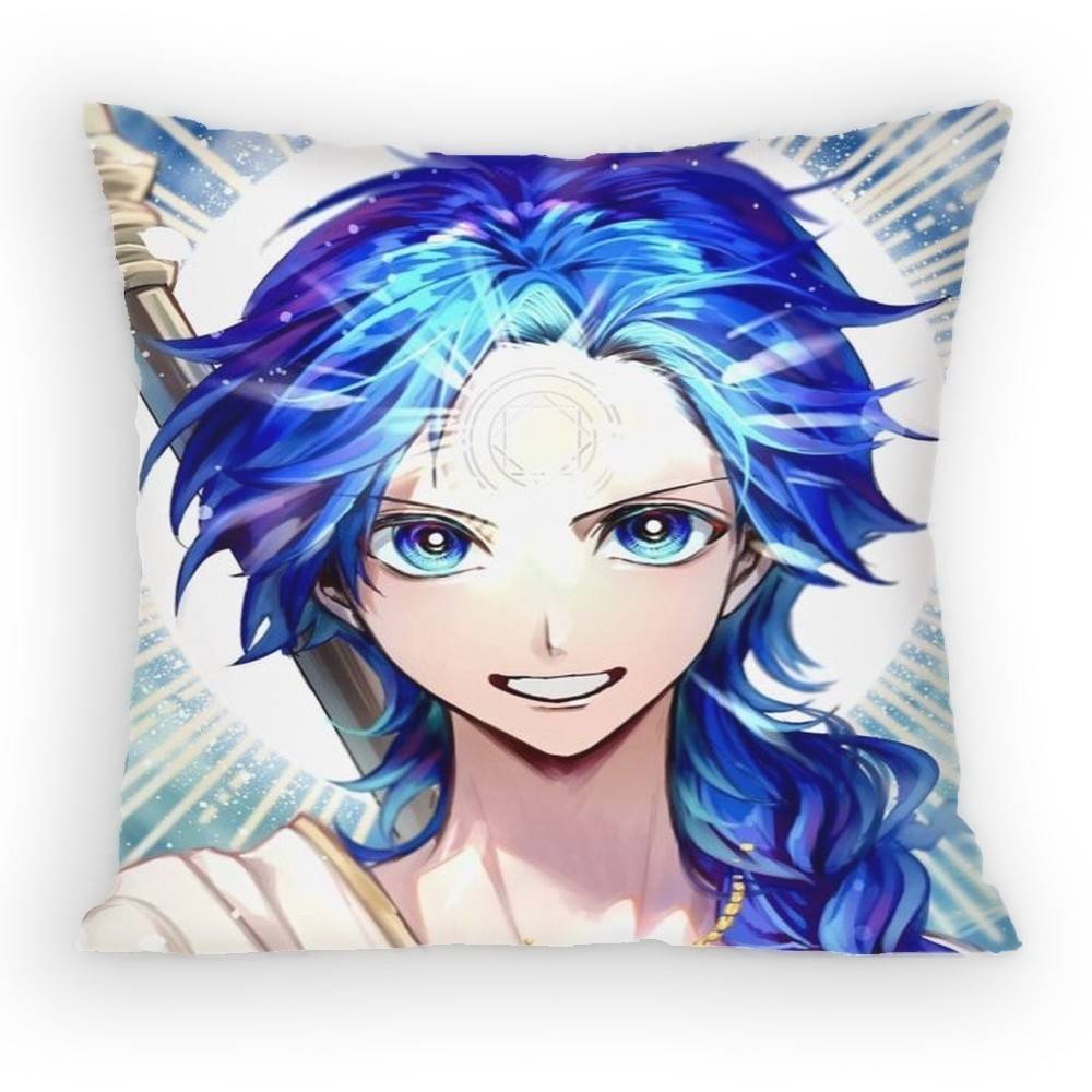 Magi The Labyrinth of Magic Anime Pillow Case Sofa Living Room Bedroom Headboard Backrest Cushion Square Cushion Nap Time