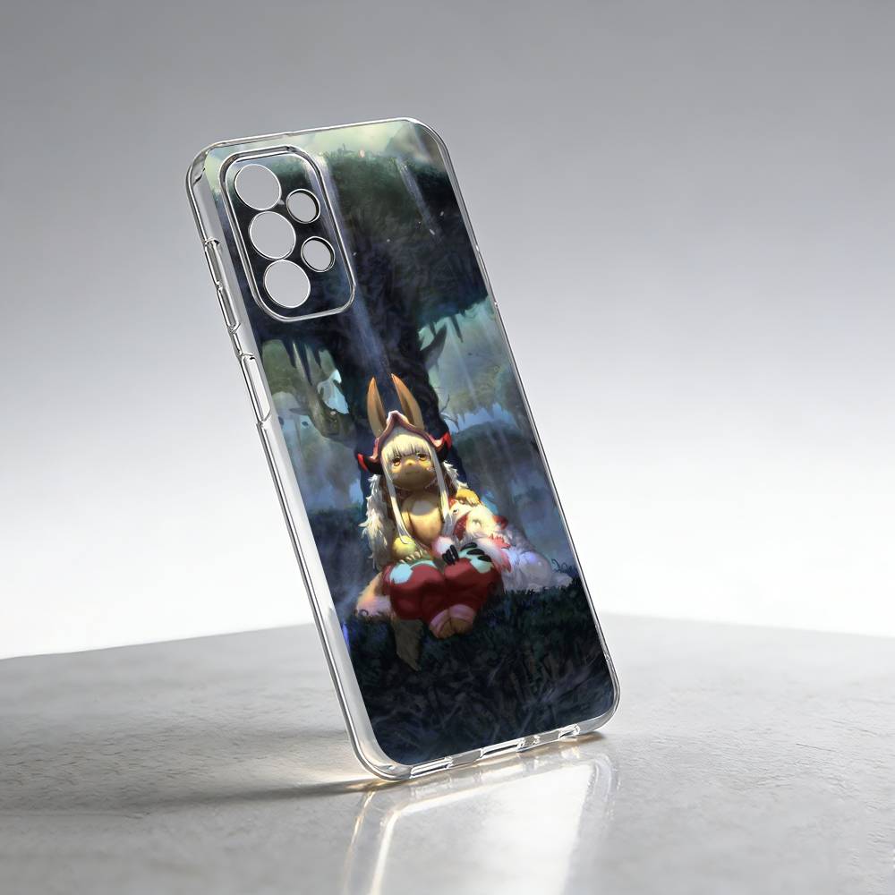 M-MADE IN A-ABYSS Nanachi Phone Case For Samsung S25,S24,S21,S22,S23,S30,Ultra,S20,Plus,Fe Transparent Cover Samsung S24Plus