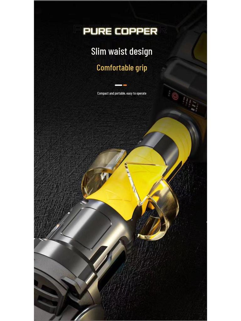 High-Power Brushless Rechargeable Angle Grinder with Lithium Battery for Cutting and Multi-Function Polishing