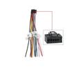 16 Pin ISO / Universal Adapter for VW Ford Honda Car Stereo Multimedia Player Connector Wire Plug Kit Audio Wiring Harness Cable