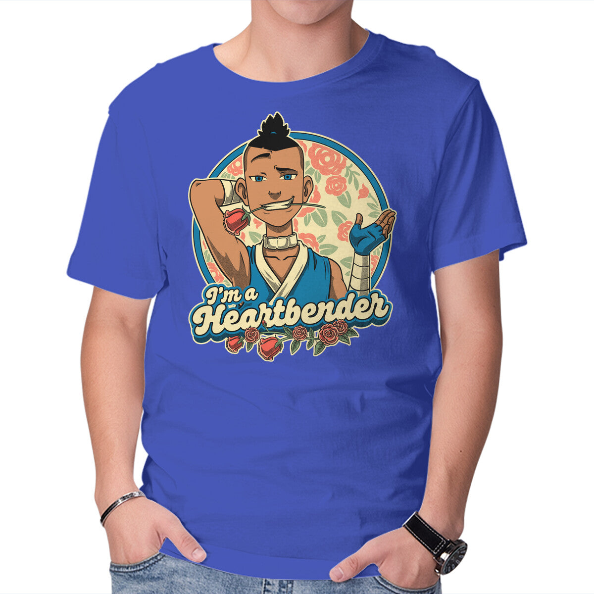 Unisex Crew Neck T-Shirt Heart Bender Graphic Short Sleeve Casual Tee XXL