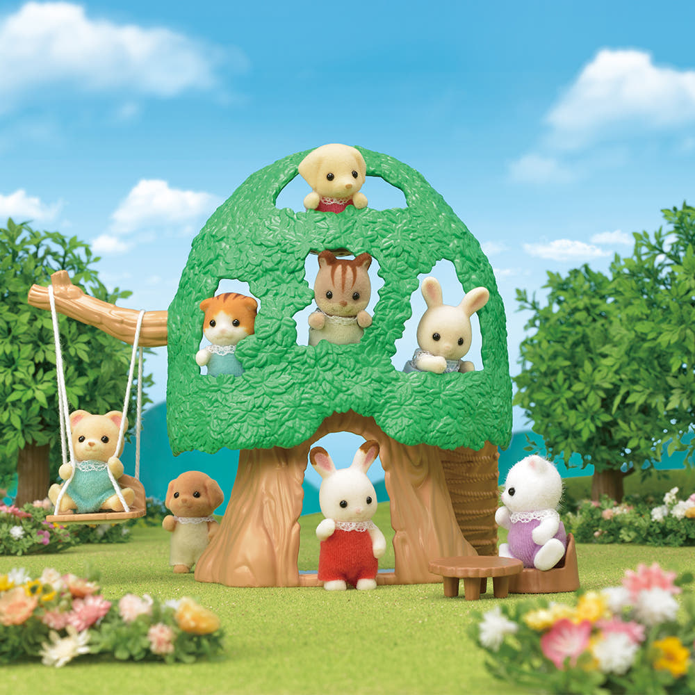 

Sylvanian Families 5318 Kindergarten Tree House Playset