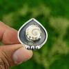 Gift For Her 925 Silver Natural Shiva Eye Shell Stackable Adjustable Ring