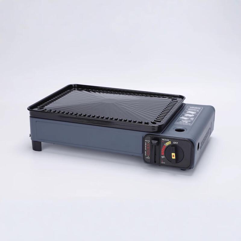 ZISIZ Outdoor Portable Gas Grill & Cassette Stove