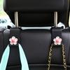 2pcs Car Seat Headrest Hook Back Hooks for Auto Back Seat Storage Organizer Hanger Holder for Handbag Purse Bags Clothes Coats