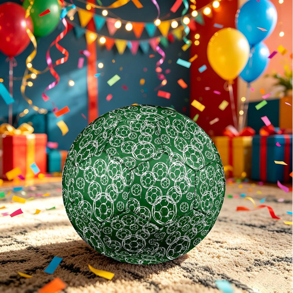 1pc Soccer Ball Theme Soccer Ball Football, Size 5, Lightweight PVC, Outdoor Training Soccer Ball,Gift j60413 Size 5