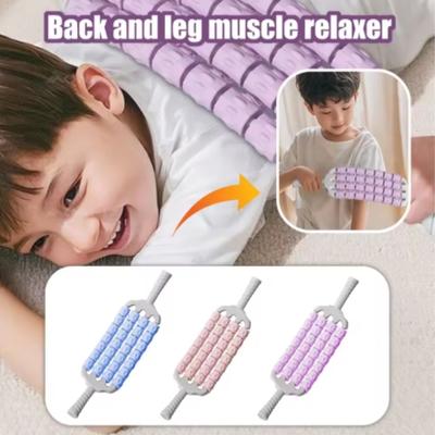 Portable Roller Massage Stick Manual Massage Tool Children's Muscle Roller Yoga Fitness Comfortable Massage Stick, Outdoor Gym