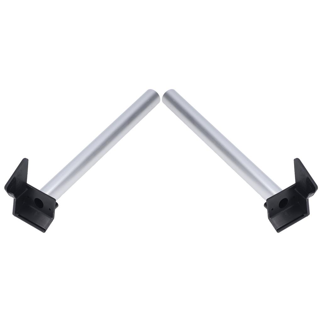 2Pcs Greenhouse Rain Gutter Drains Silver Drainage Downpipe Gutter Kit Gutter Water Butt Pipe Kit