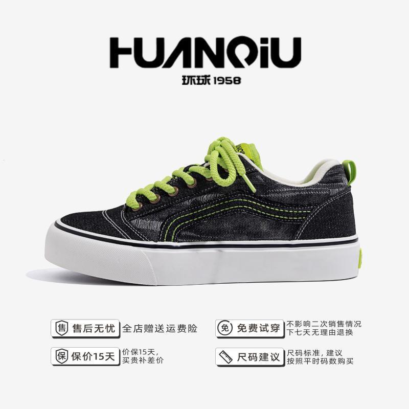 Kids Shoes Mens Casual Canvas Sneakers Low Top Lightweight Slip-On Style Comfortable Round Toe Fashion Streetwear Shoes