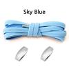 1Pair Elastic Laces Sneakers New Lock Flat Shoelaces Without ties Kids Adult No Tie Shoelace Rubber Bands Shoes Accessories