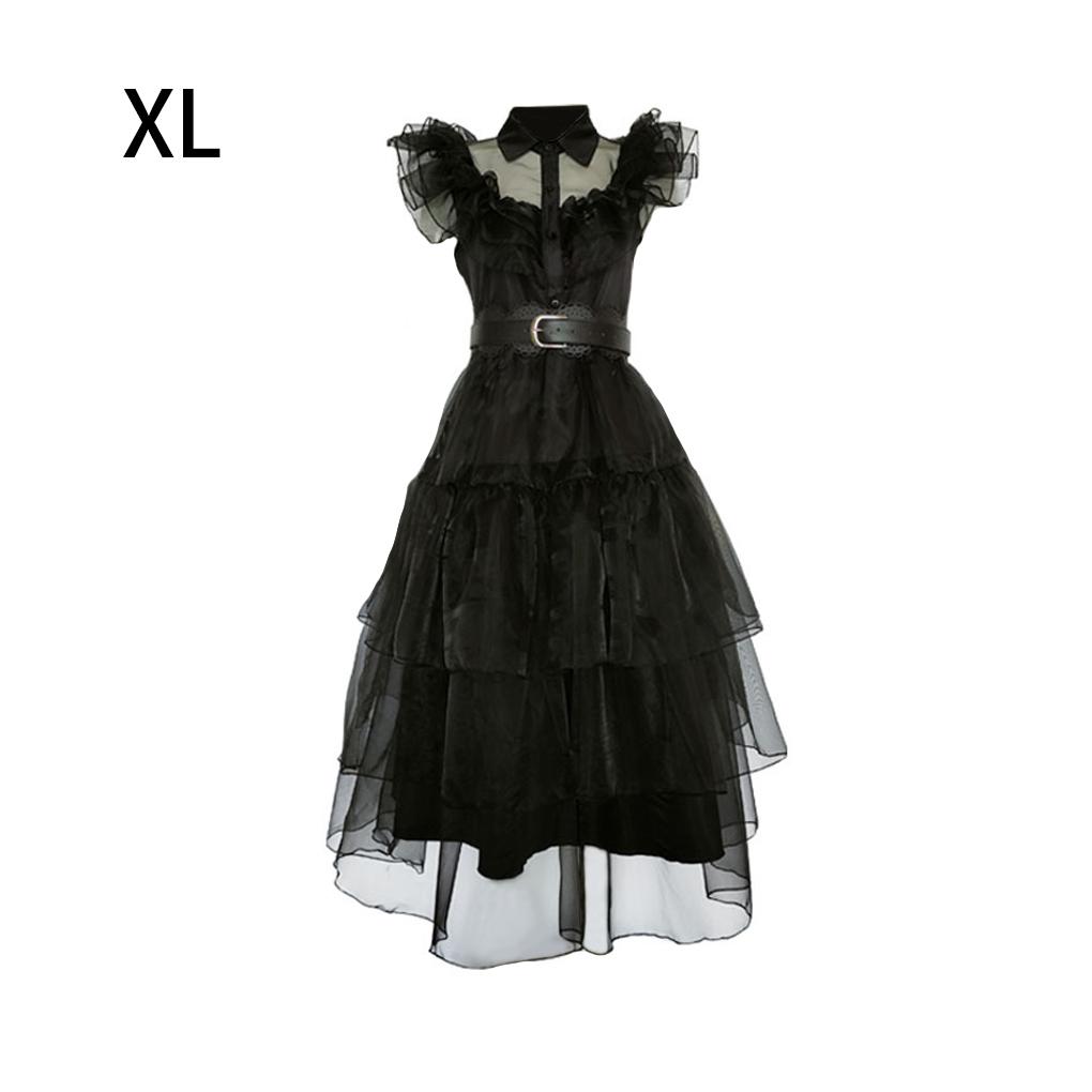 Girl Dress Carnival Suit Cosplay Costume Fine Workmanship Exquisite Beautiful with Belt Attractive Festival Accessories