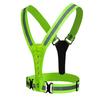 Reflective LED Vest with USB and Adjustable Bag for Night Running and Cycling