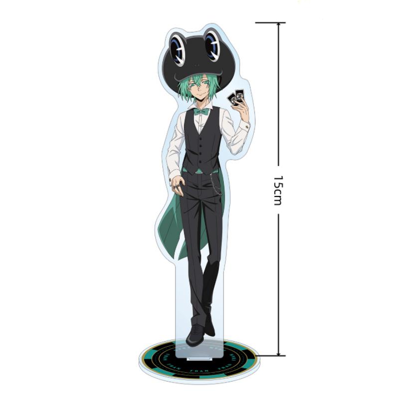 Katekyo Hitman Reborn! Acrylic Standee 15cm Double Sided Tsunayoshi Kyoya Anime Peripheral Desk Decoration Collectible Fan Gift