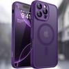 Translucent Magnetic Frosted Matte Phone Case For iPhone 17 Air 16 15 14 Plus 13 12 11 Pro Max For Magsafe Wireless Charge Cover