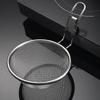 Wall-mounted Frying Filter Basket Stainless Steel Hot Pot Strainer  Noodle Preparation