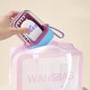 Portable Travel Soap Box with Lid, Sealed Double Decker Soap Storage Container for Toiletries Organization, Leak Proof Design