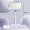 Cat Deshedding Brush Pet Grooming Comb Rounded Angled Teeth Remove Loose Undercoat Massage Dematting Comb for Long Short Hair Cats Dogs