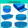 Uv-resistant Ground Pool Cover For Maintaining Water Temperature In Pools