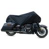 Motorcycle Half UV with Storage Large Compatible with Harley Davidson Cruiser XL883 and Yamaha Touring FZ 1N 1S 6N Cover, Cover, Waterproof,