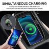 For BYD Seagull 2023 2024 2025 Car Wireless Charger Pad Fast Charging Center Console Organizer Interior Modification Accessories.